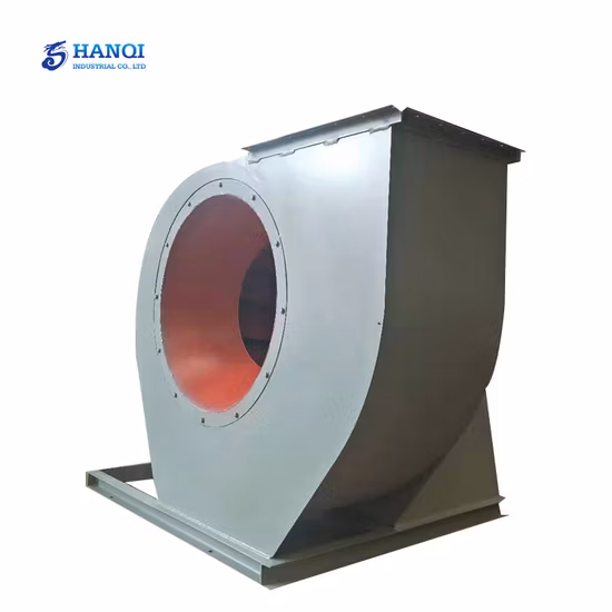 ISO 3000PA Induced Draft Industrial Centrifugal Heavy Duty Cooling Fans for Boiler Dust Exhaust