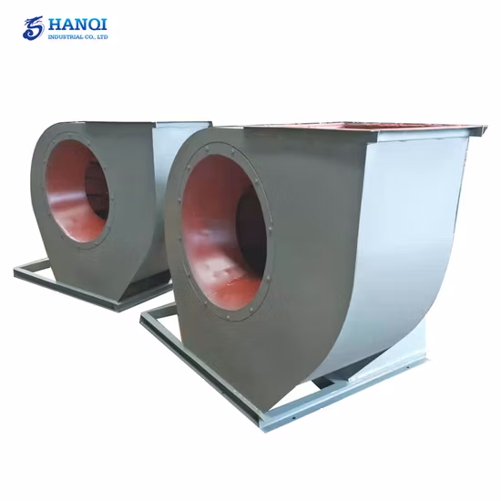 ISO 3000PA Induced Draft Industrial Centrifugal Heavy Duty Cooling Fans for Boiler Dust Exhaust