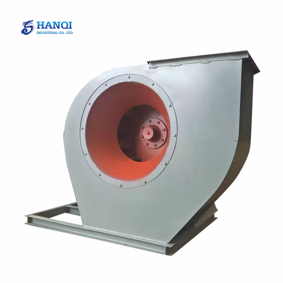 ISO 3000PA Induced Draft Industrial Centrifugal Heavy Duty Cooling Fans for Boiler Dust Exhaust