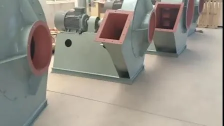 ISO 3000PA Induced Draft Industrial Centrifugal Heavy Duty Cooling Fans for Boiler Dust Exhaust