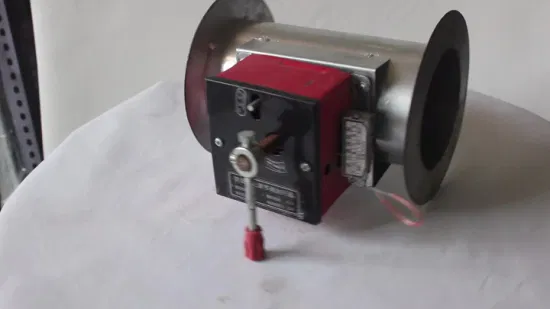 Amortecedor de duto de ar elétrico HVAC, amortecedor de válvula de ar motorizado