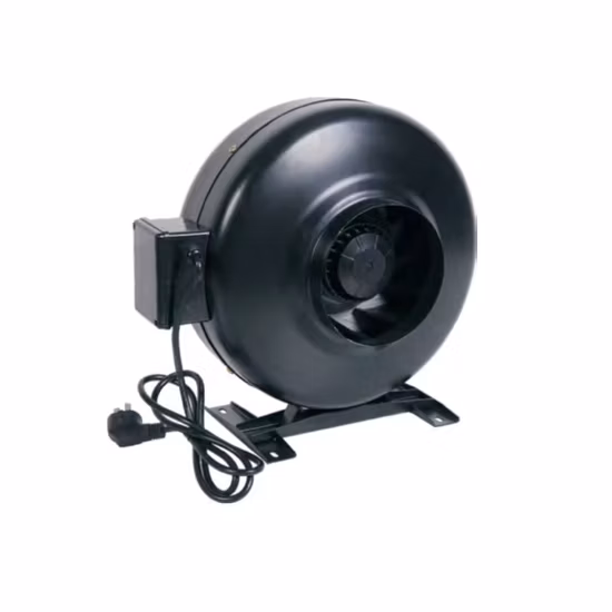 Ventilador de ventilação interna de baixo ruído da rodovia Hidropônico High Cfm 6